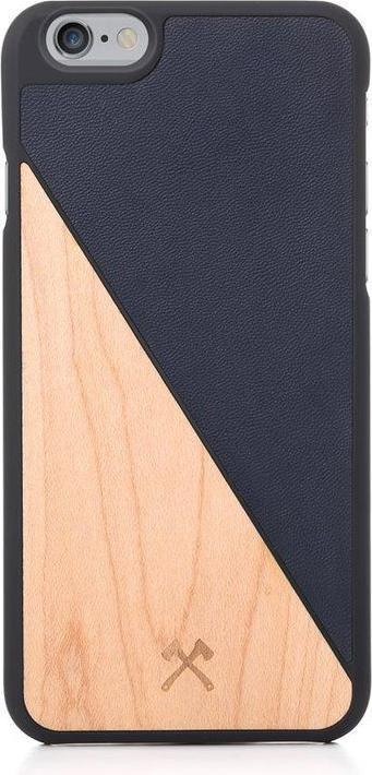 Actual product image Woodcessories EcoSplit iPhone 6(s) Maple/blue eco231 (Apple iPhone 6)