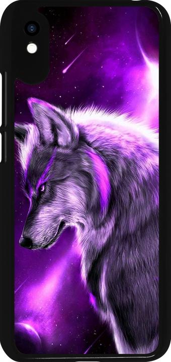 Produktbild PhoneLook Hülle Purple Sky Wolf (Xiaomi Redmi 9A)