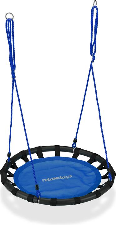 Relaxdays Altalena a nido da giardino 80 cm