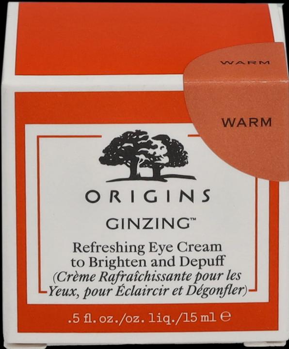 Actual product image Origins GinZing - Refreshing Eye Cream Warm Shade (Crème, 15 ml)