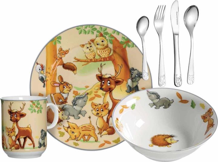 Ritzenhoff & Breker Children's Tableware & Cutlery Forest Animals