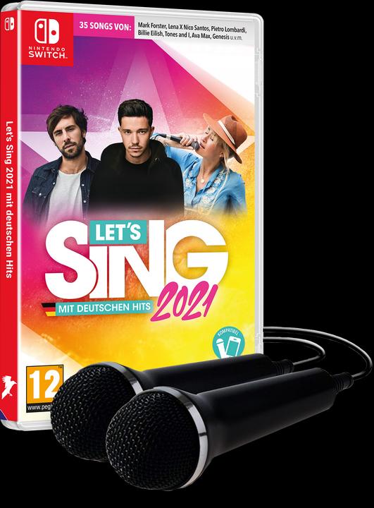 Ravenscourt Let's Sing 2021 mit deutschen Hits + 2 Mics (Switch, DE)