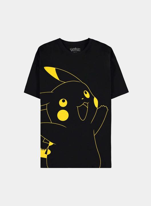 Actual product image Difuzed Pokemon T-Shirt Pikachu Outline (S) (S)
