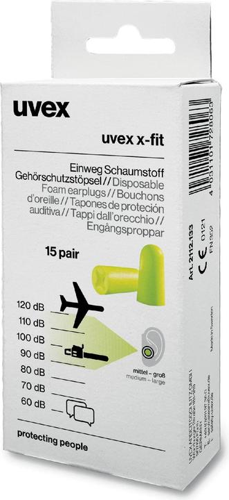 Uvex Safety Tappi per le orecchie (15 x)