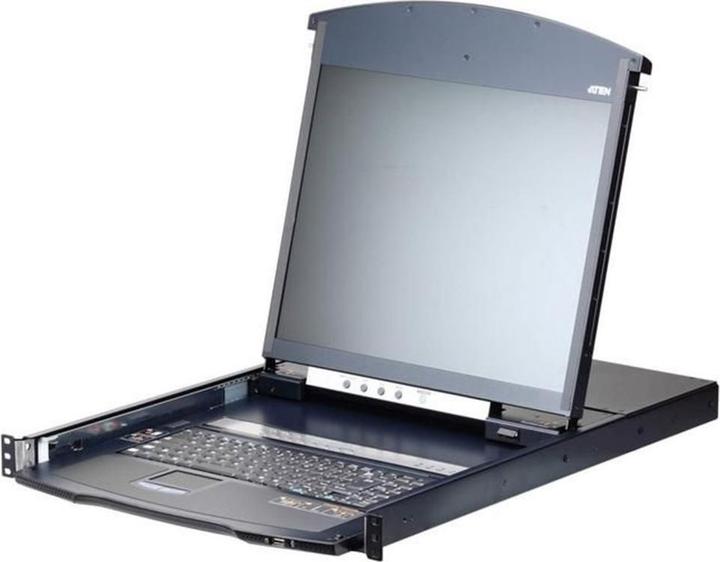 Aten KL1116VN FR Switch KVM over IP Cat.5 a 16 porte, 19" LCD, doppia guida, layout FR