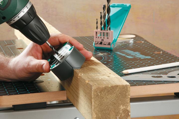Productafbeelding wolfcraft wolfcraft 1 Universele boorset w. accumobil 6 stuks (4,0-10 mm)