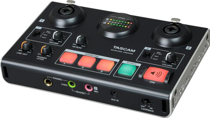 Actual product image Tascam Ministudio Creator US-42B recording mixer (USB)