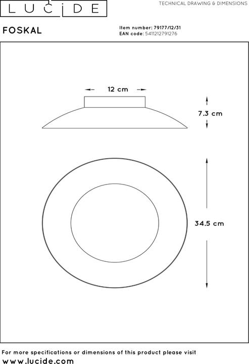 Immagine prodotto Lucide Foskal (900 lm)