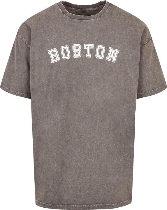 Produktbild Merchcode Boston X Acid Washed Heavy Oversize Tee - 111571 (4XL)