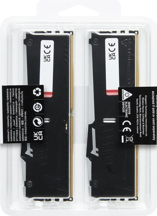 Produktbild Kingston FURY Beast RGB (2 x 32GB, 6400 MHz, DDR5-RAM, DIMM)