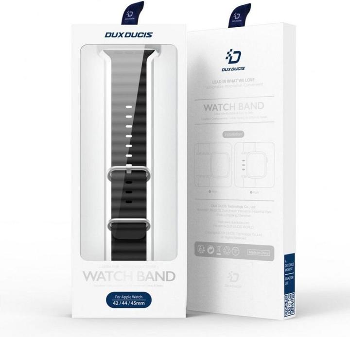 Produktbild Dux Ducis Strap Watch Strap 8 / 7 / 6 / 5 / 4 / 3 / 2 / SE (41 / 40 / 38mm) Silicone Band Bracelet B (40 mm, 38 mm, 41 mm, Silikon)