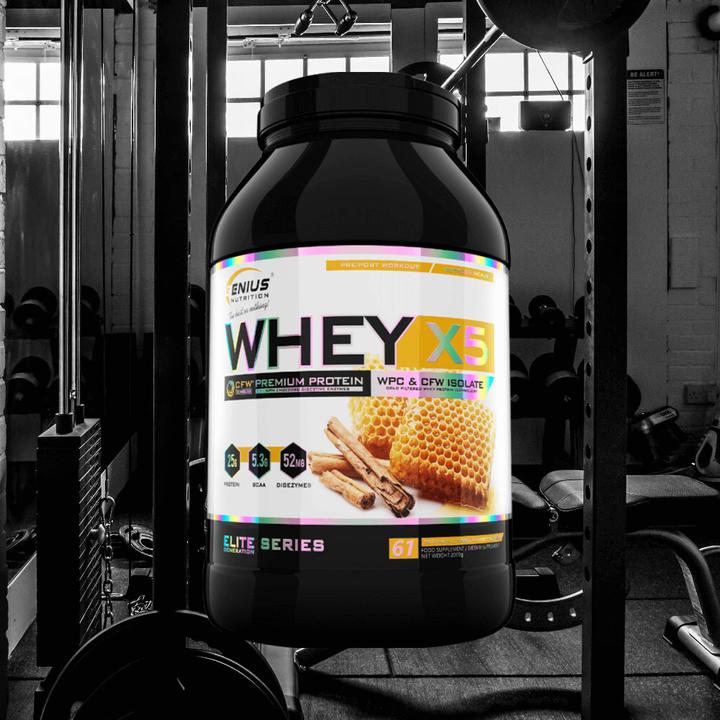 Image du produit Genius Nutrition Whey-X5 (Miel à la vanille, 1 pcs, 2000 g)