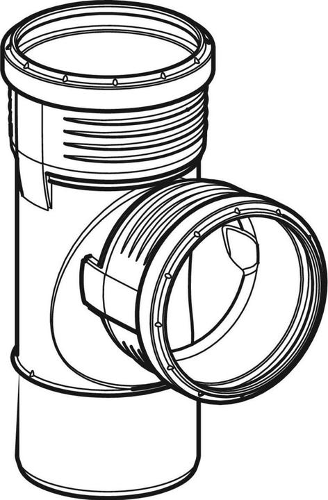 Produktbild Geberit Silent-PP Bogenabzweigung 87,5° d110/110