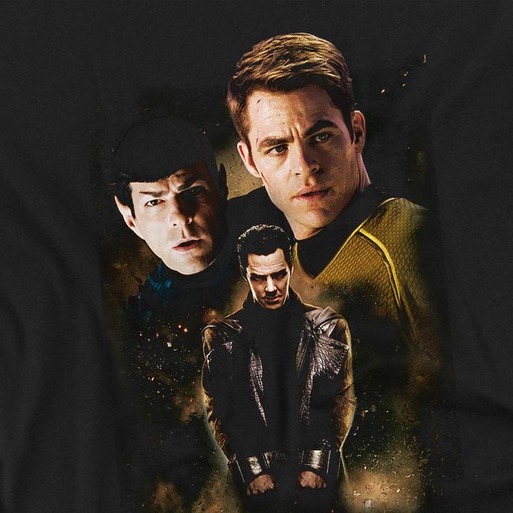 Actual product image Star Trek: Into Darkness Unisex Adult Aftermath T-Shirt (XXL)