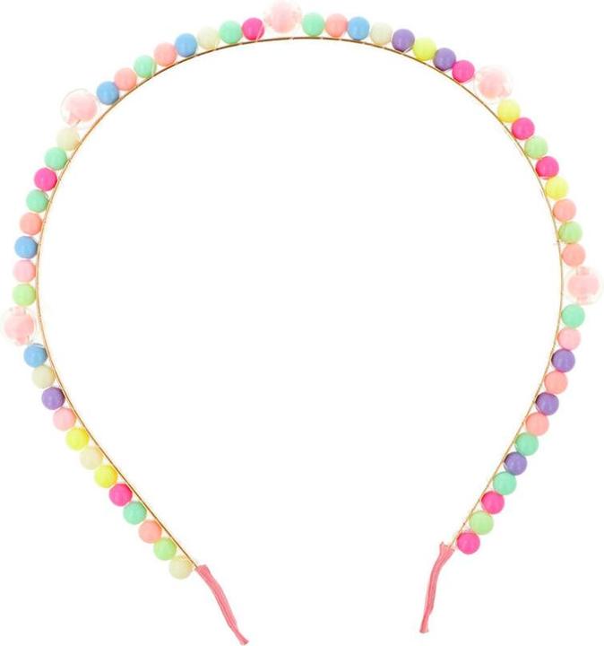 Immagine prodotto Inca Diadema in metallo con bolle di colore 13 X 15, 5 Cm 1 U