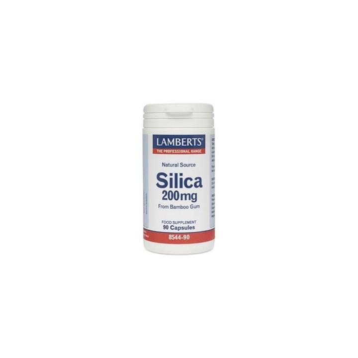 Image du produit Lamberts Silice 200mg 90 Capsules (Lotion pour le corps)