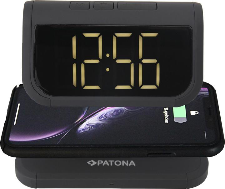 Produktbild Patona Wecker QI Charger + UV Reinigung