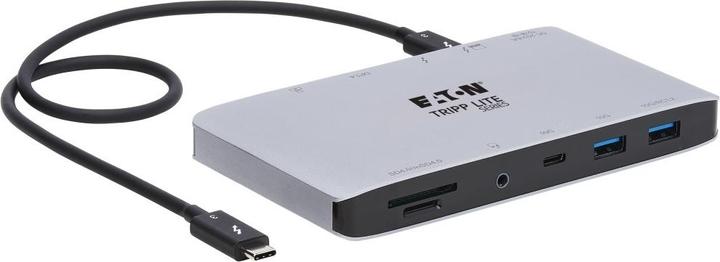 Eaton Thunderbolt 3 Dock with USB-C Compatibility Dual Display - 8K DisplayPort USB 3.2 Ge (Thunderbolt, 2 Ports)
