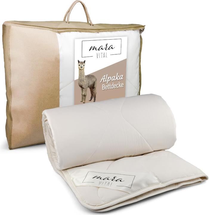 Image du produit Mara Vital Couette en alpaga (1008 g, 155 x 220 cm, 100 x 135 cm, 200 x 210 cm, 135 x 200 cm)