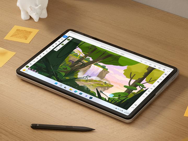Actual product image Microsoft Surface Laptop Studio 2 (14.40", Intel Core i7-13700H, 32 GB, 1000 GB, CH)