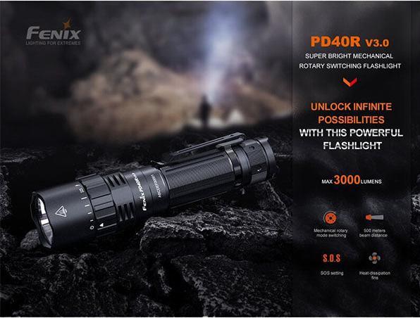 Productafbeelding Fenix PD40R V3.0 (14.30 cm, 3000 lm)