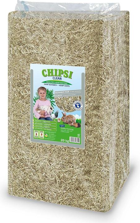 Chipsi Clean Hanfeinstreu (20 kg, Einstreu)