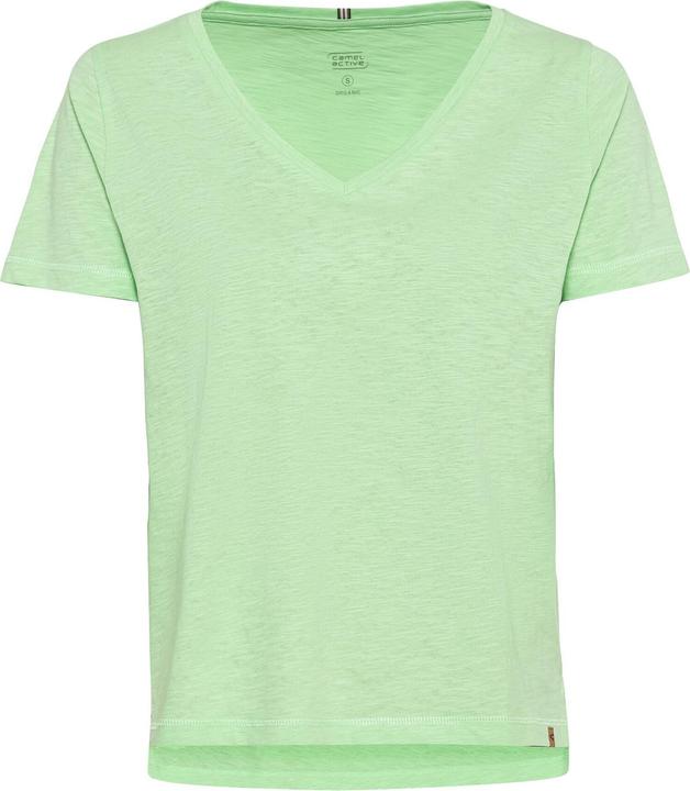 Camel Active V-Neck T-Shirt aus Organic Cotton (XS)