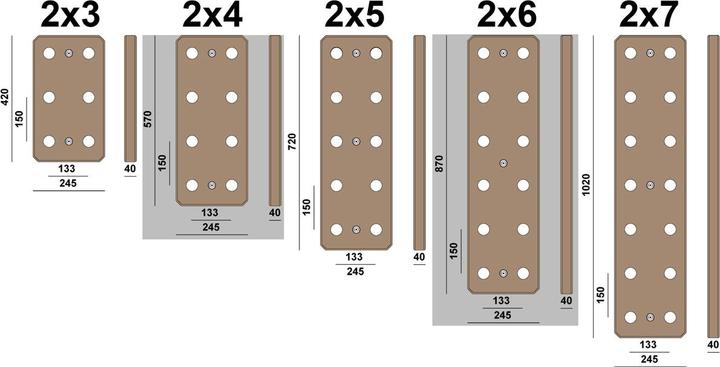 Produktbild Antworks Ant Hill Pegboard