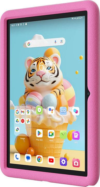 Actual product image iGet BLACKVIEW TAB G8 Kids Pink - 10.1" HD+ IPS/800x1280/Quad-core/4GB+128GB/6 580 mAh/Android 12/U (4G, 10.10", 128 GB, Pink)
