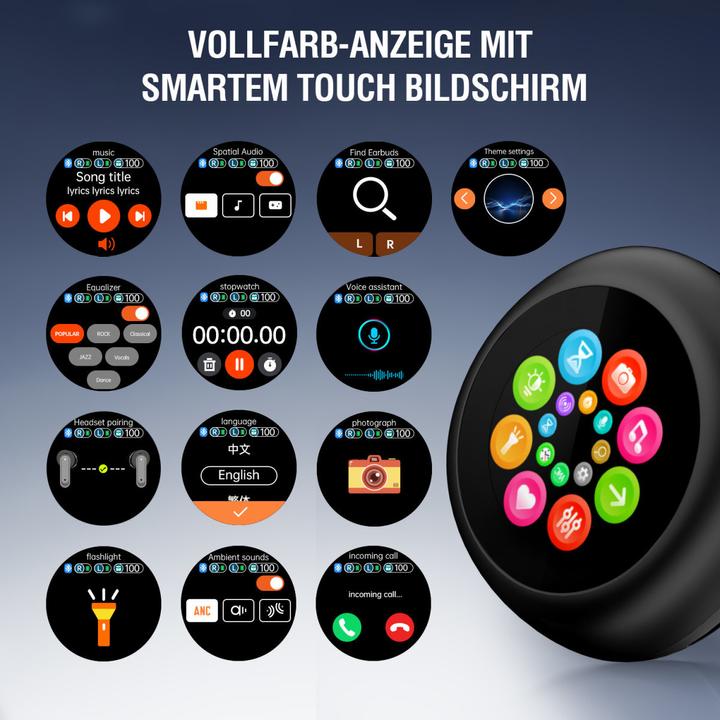 Actual product image 4smarts TWS Bluetooth headphones (ANC, 5 h, Wireless)