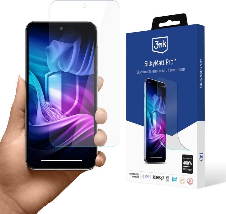 Actual product image 3MK Silky Matt Pro Samsung Galaxy M35 Matowa folia ochronna (1 Piece, Samsung Galaxy A35)