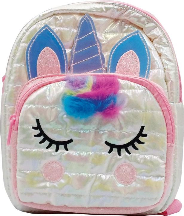 Stnux Rucksack Puffy Einhorn weiss