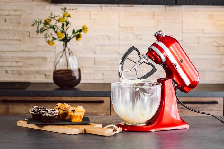 Immagine prodotto Kitty Professional Sbattitore piatto professionale "Taifun" compatibile con KitchenAid da 4,3 e 4,8 litri