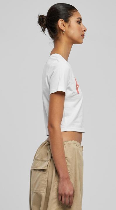 Actual product image Miss Tee Peaches Cropped Tee - 105763 (4XL)