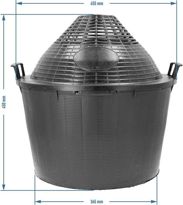 Actual product image Browin Demijohn For Wine In Plastic Basket 34 L