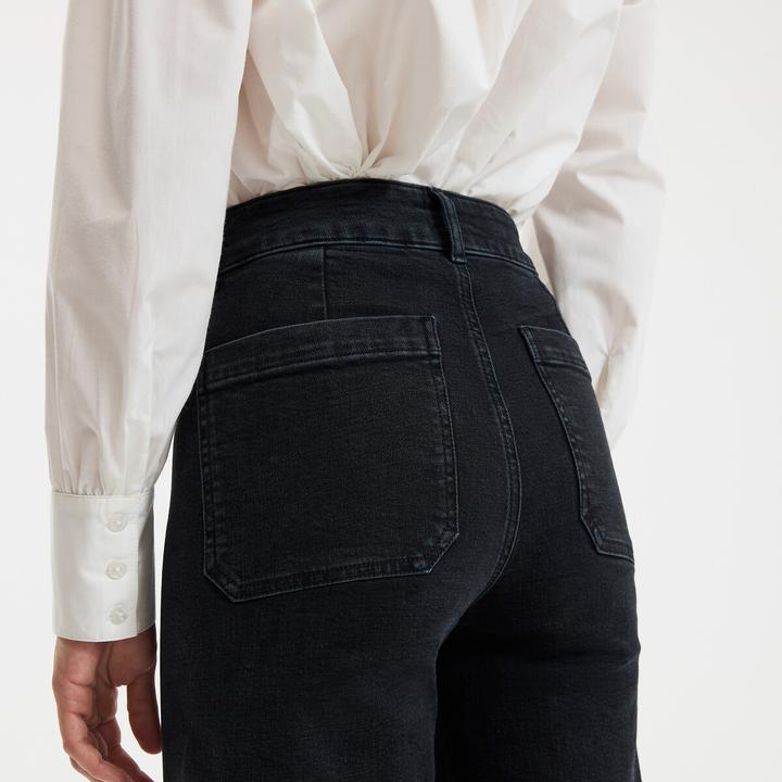 Actual product image La Redoute Collections High-Waist-Jeans (50)
