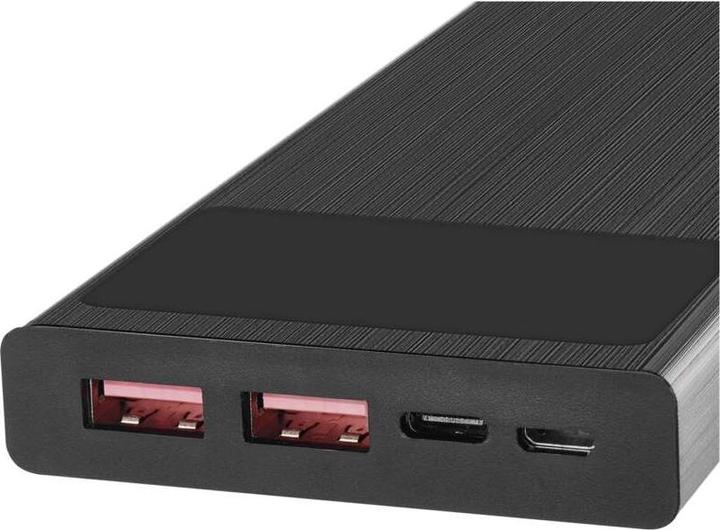 Produktbild Emos Powerbank BetaQ 10, 10 000 mAh, 22,5 W, schwarz (10000 mAh, 22.50 W, 37 Wh)
