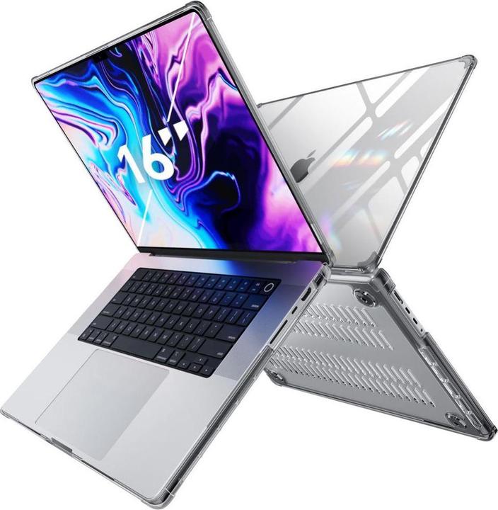 Supcase UNICORN BEETLE CLEAR MACBOOK PRO 16 2021 Black (16.20", Apple)