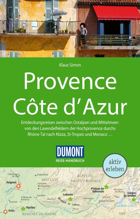 Produktbild Reise-Handbuch Reiseführer Provence, Côte d'Azur (Deutsch, Klaus Simon, 2023)