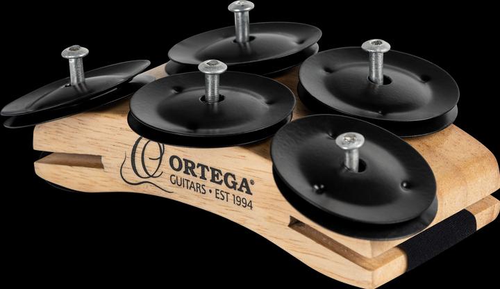 Image du produit Ortega Chantre / auteur-compositeur Foot Tambourine - Natural