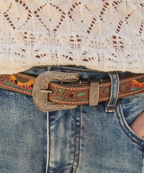 Actual product image Joe Browns Laser Detail Western Belt (L)