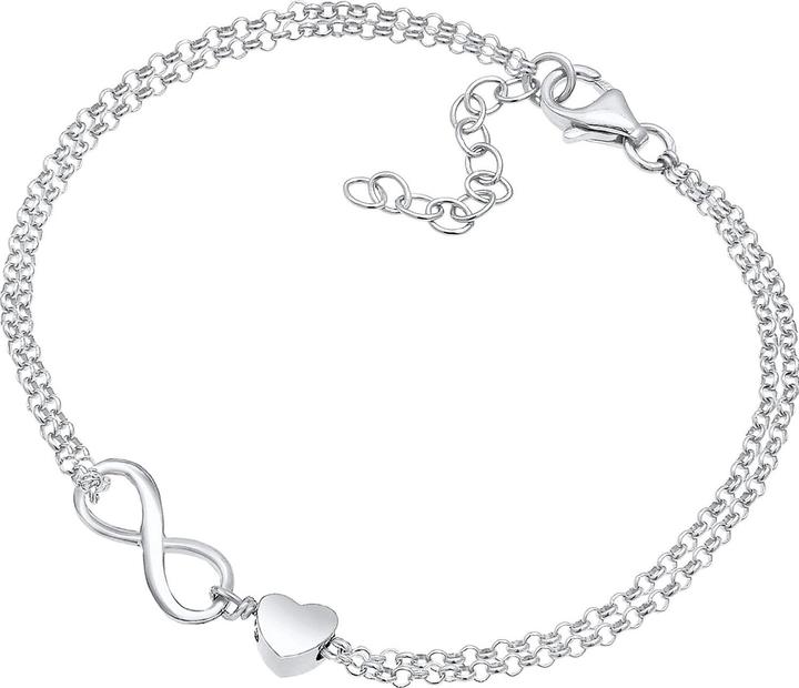 Elli Herz Infinity Symbol (16 cm, 925 Silber)