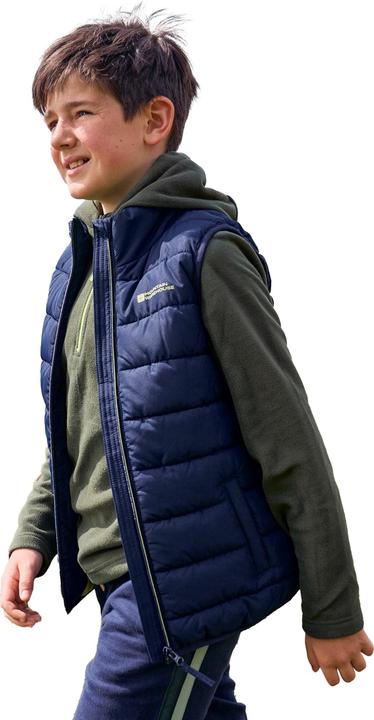 Actual product image Mountain Warehouse Childrens/Kids Rocko Plain Padded Gilet (140)
