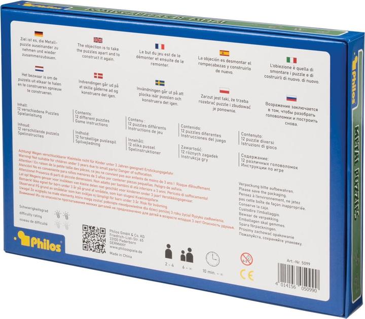 Produktbild Philos Metall Knobel (Deutsch)
