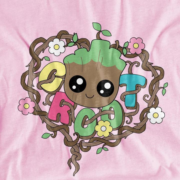Immagine prodotto Guardians of the Galaxy Maglietta Groot Cuore Bambini (140)