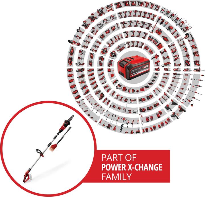 Image du produit Einhell GE-HC18Li T Solo Power X Change (Taille-haies sans fil)