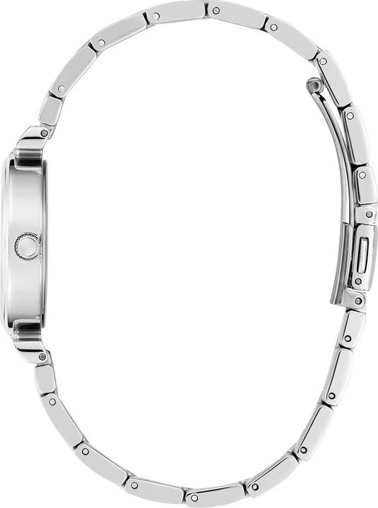 Immagine prodotto Guess Orologio da polso P SLV CS W/ CRYS / SUN SLV DL / P SLV BRCT (Orologio con pietra preziosa, 28 mm)