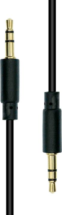 Image du produit ProXtend Mini-Jack 3-Pin Slim Cable M-M Black 10M (10 m)