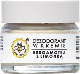 Actual product image Miodowa Mydlarnia Cream Deodorant Bergamot With Lime 20g