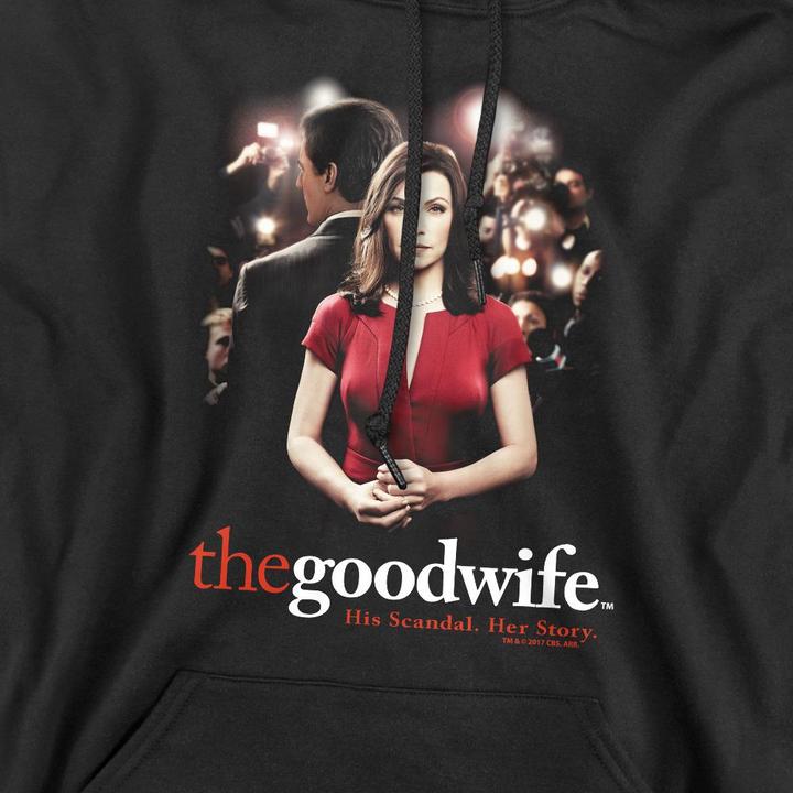 Immagine prodotto The Good Wife Bad Press Felpa con Cappuccio Uomo (S)
